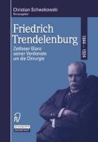 Vorderes Coverbild Friedrich Trendelenburg 1844-1924