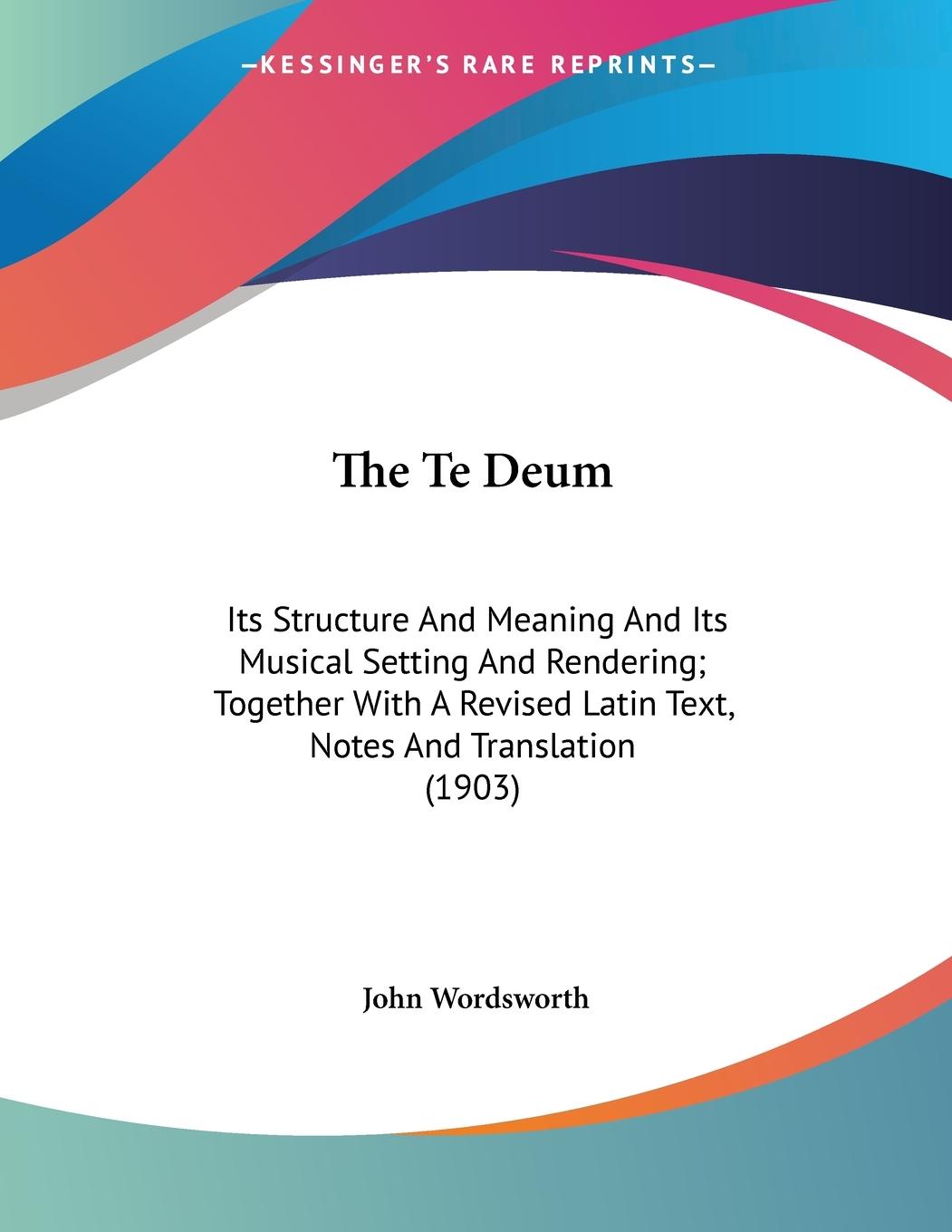 Vorderes Coverbild The Te Deum