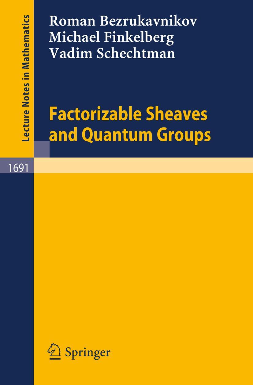 Vorderes Coverbild Factorizable Sheaves and Quantum Groups
