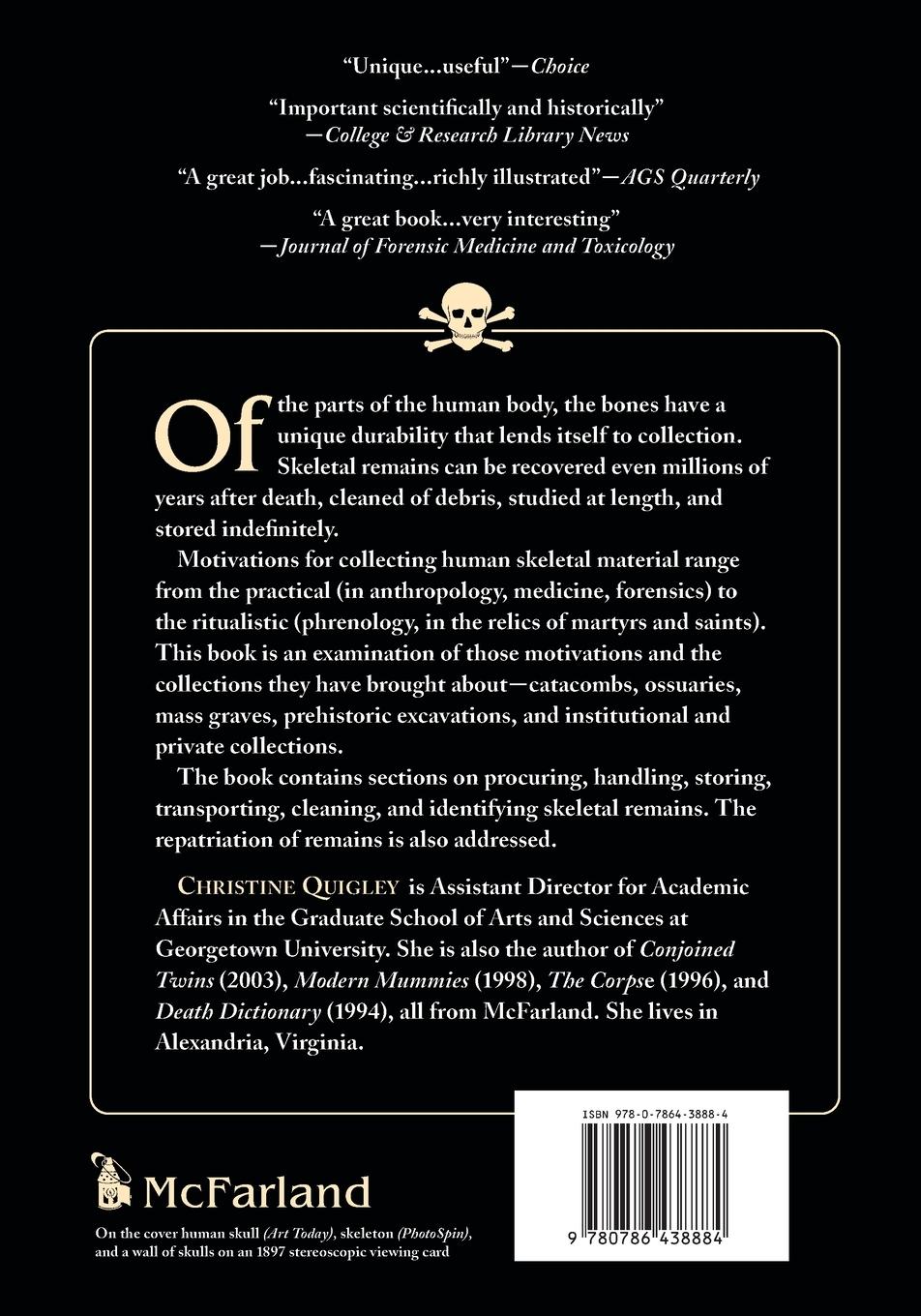 Rückseitencover Skulls and Skeletons