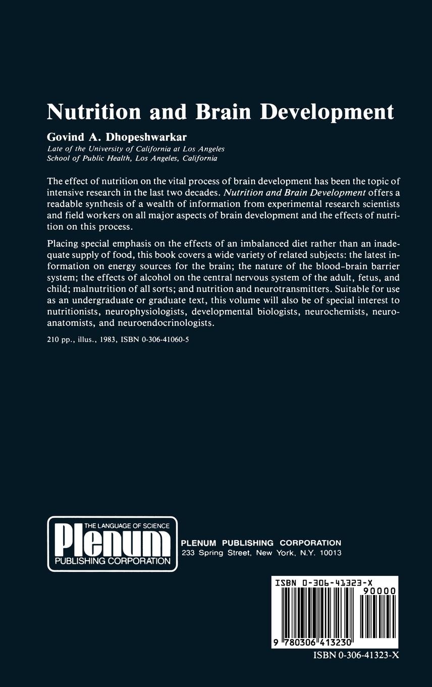 Rückseitencover Handbook of Neurochemistry