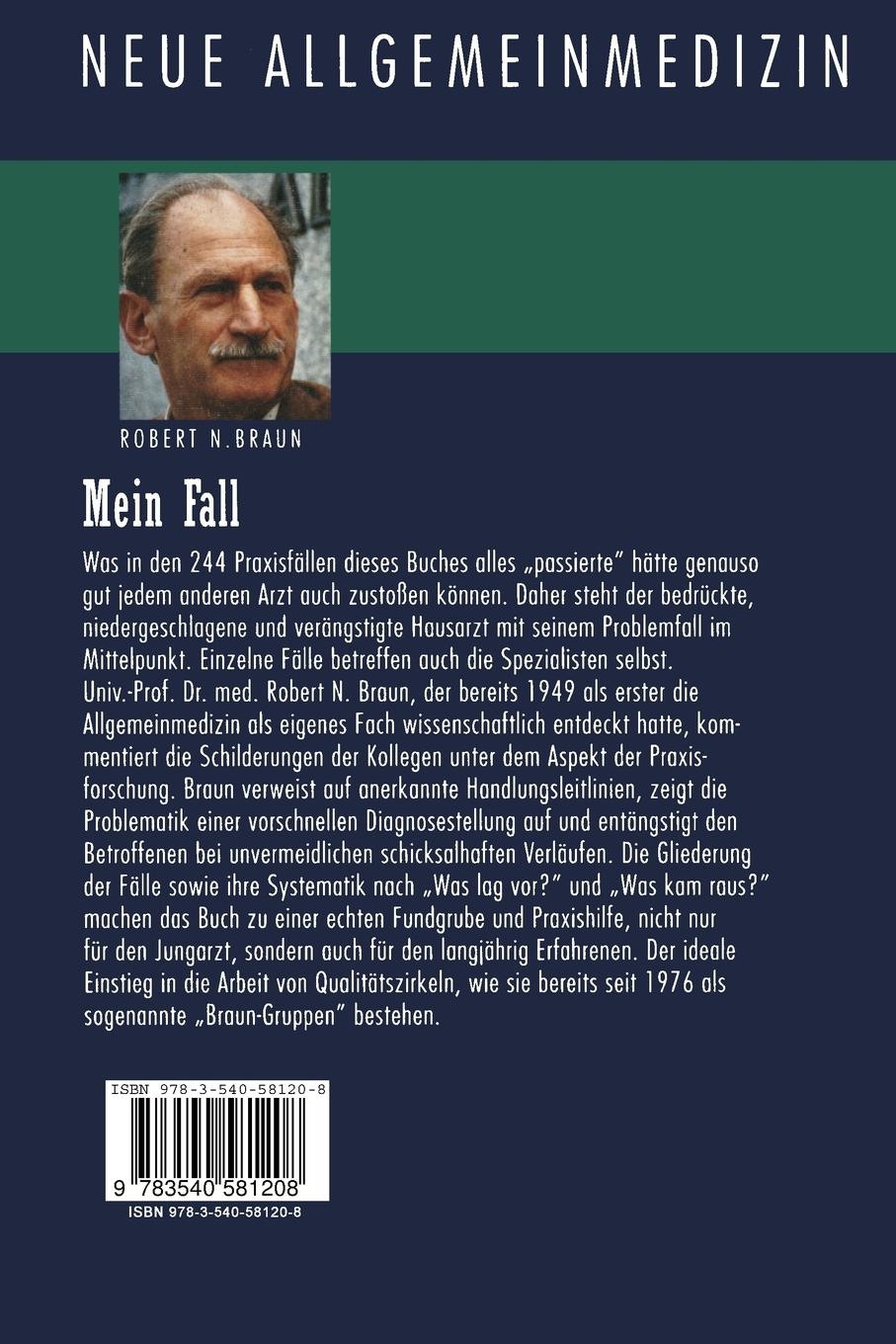 Rückseitencover Mein Fall