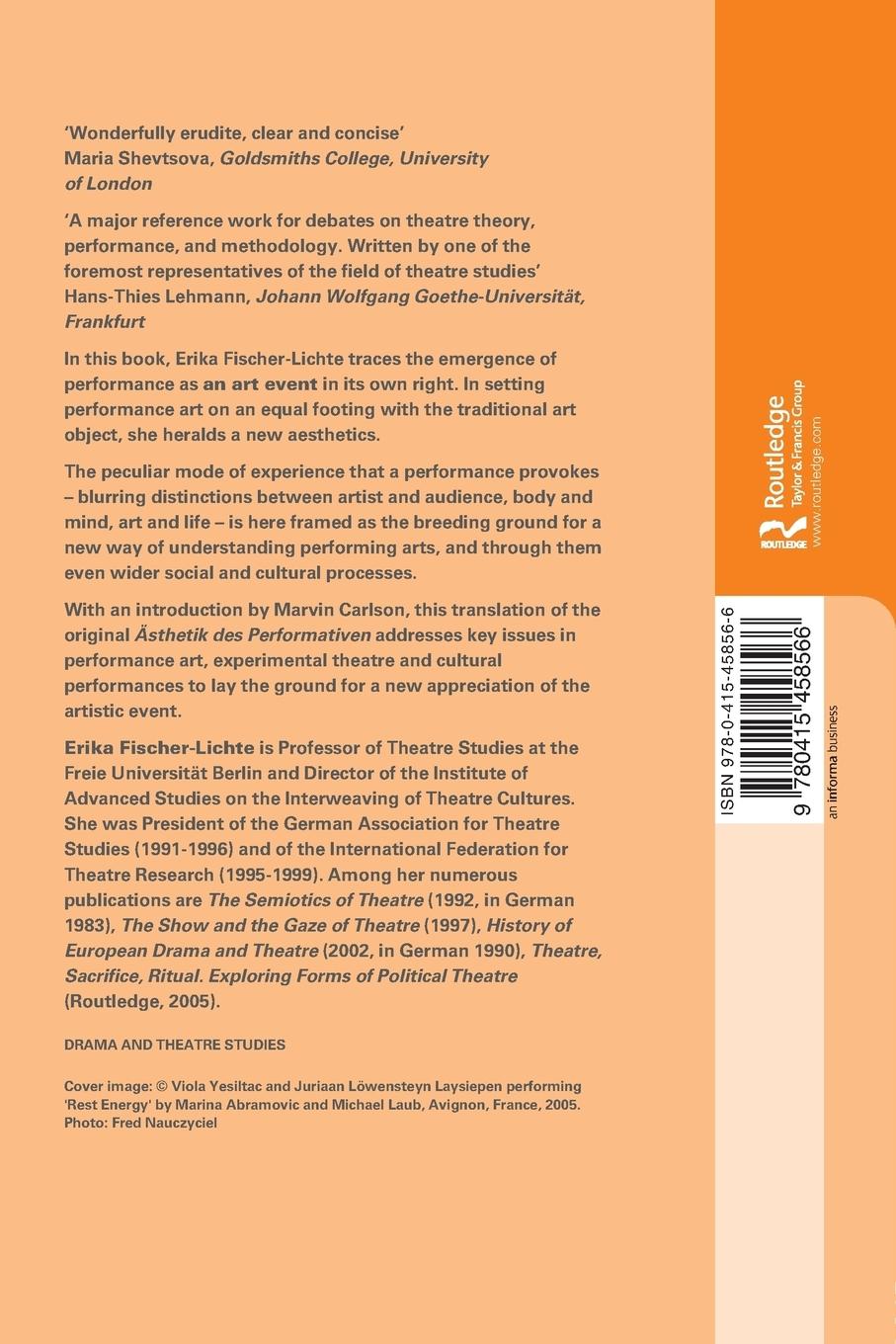 Rückseitencover The Transformative Power of Performance