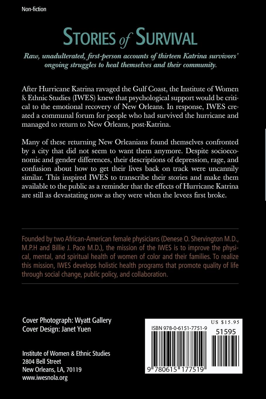 Rückseitencover Stories of Survival (and Beyond)