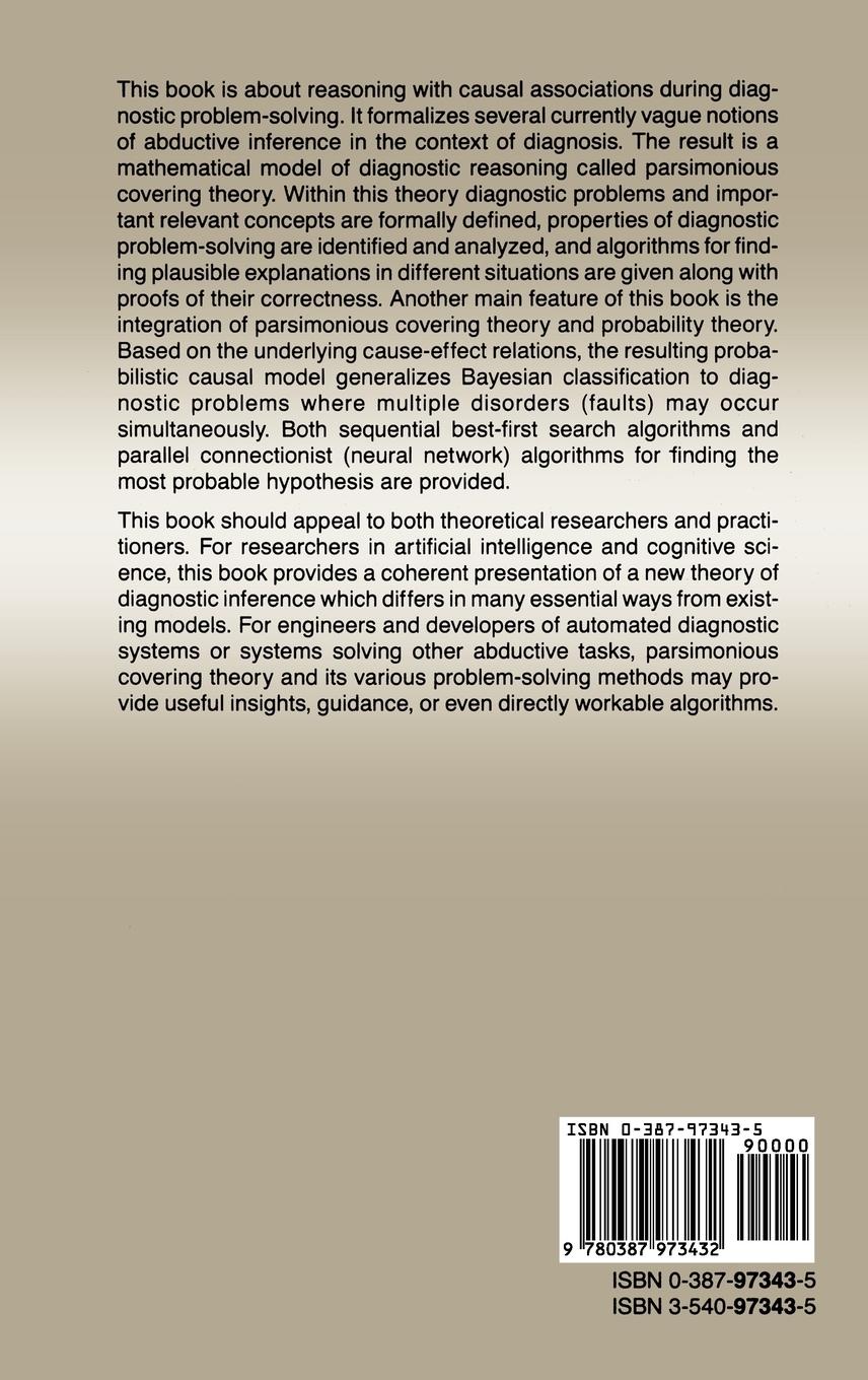 Rückseitencover Abductive Inference Models for Diagnostic Problem-Solving