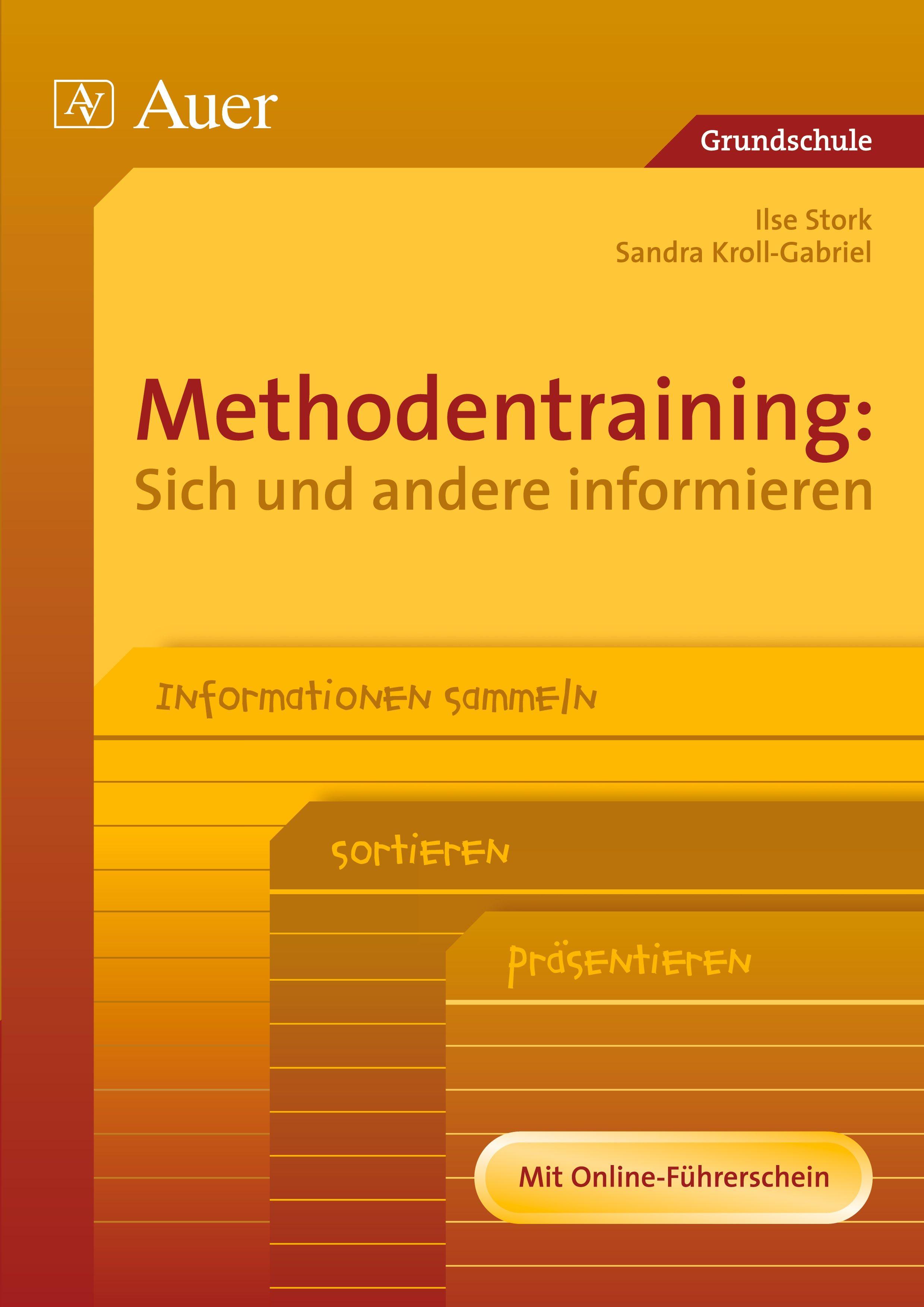 Vorderes Coverbild Methodentraining: Sich und andere informieren