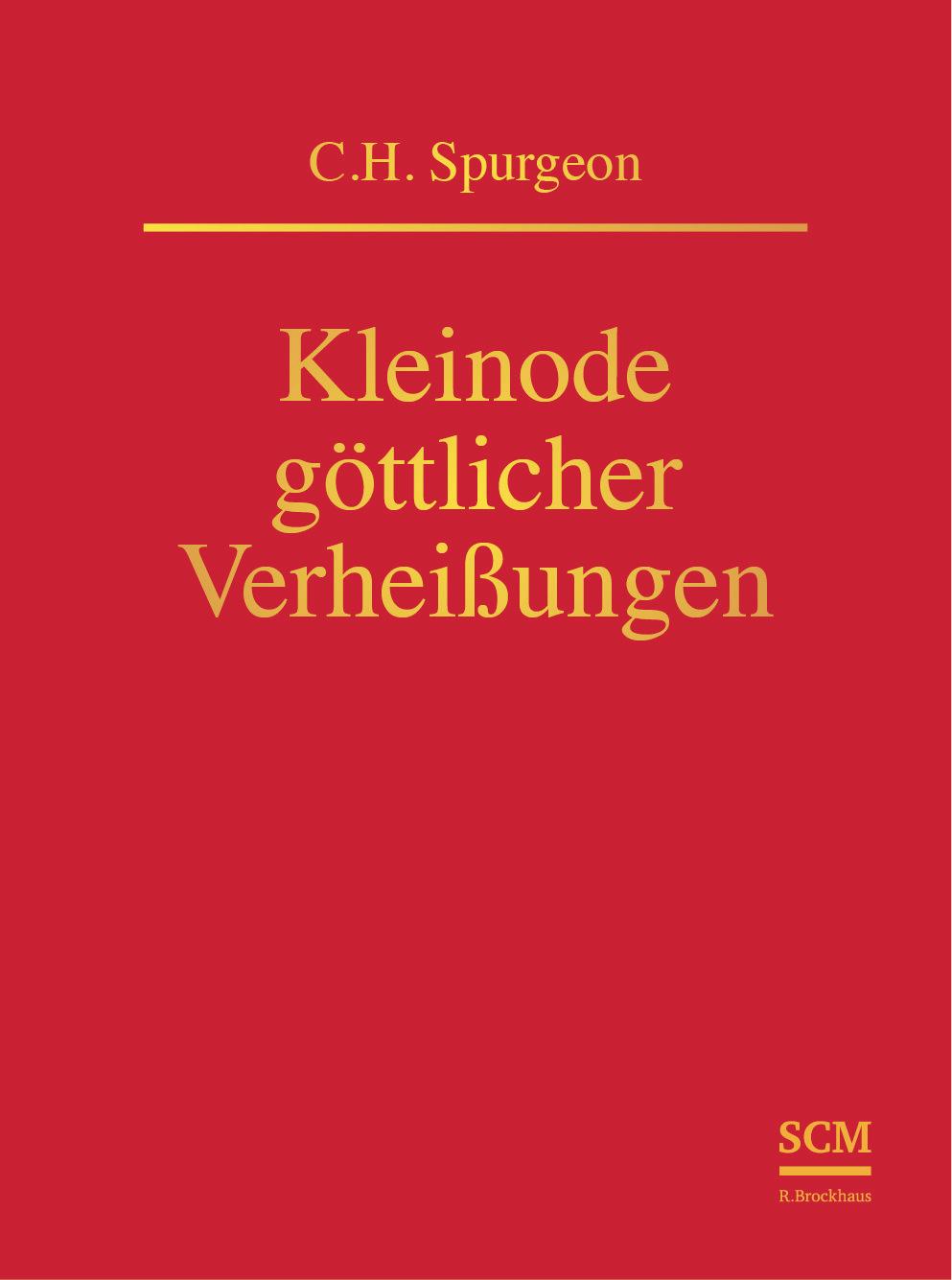 Vorderes Coverbild Kleinode göttlicher Verheißungen