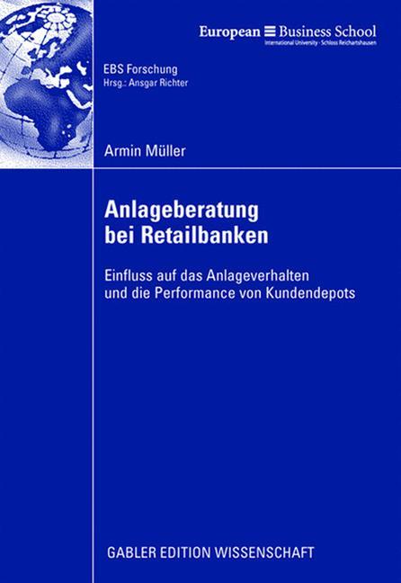Vorderes Coverbild Anlageberatung bei Retailbanken