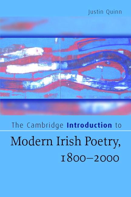 Vorderes Coverbild The Cambridge Introduction to Modern Irish Poetry, 1800-2000