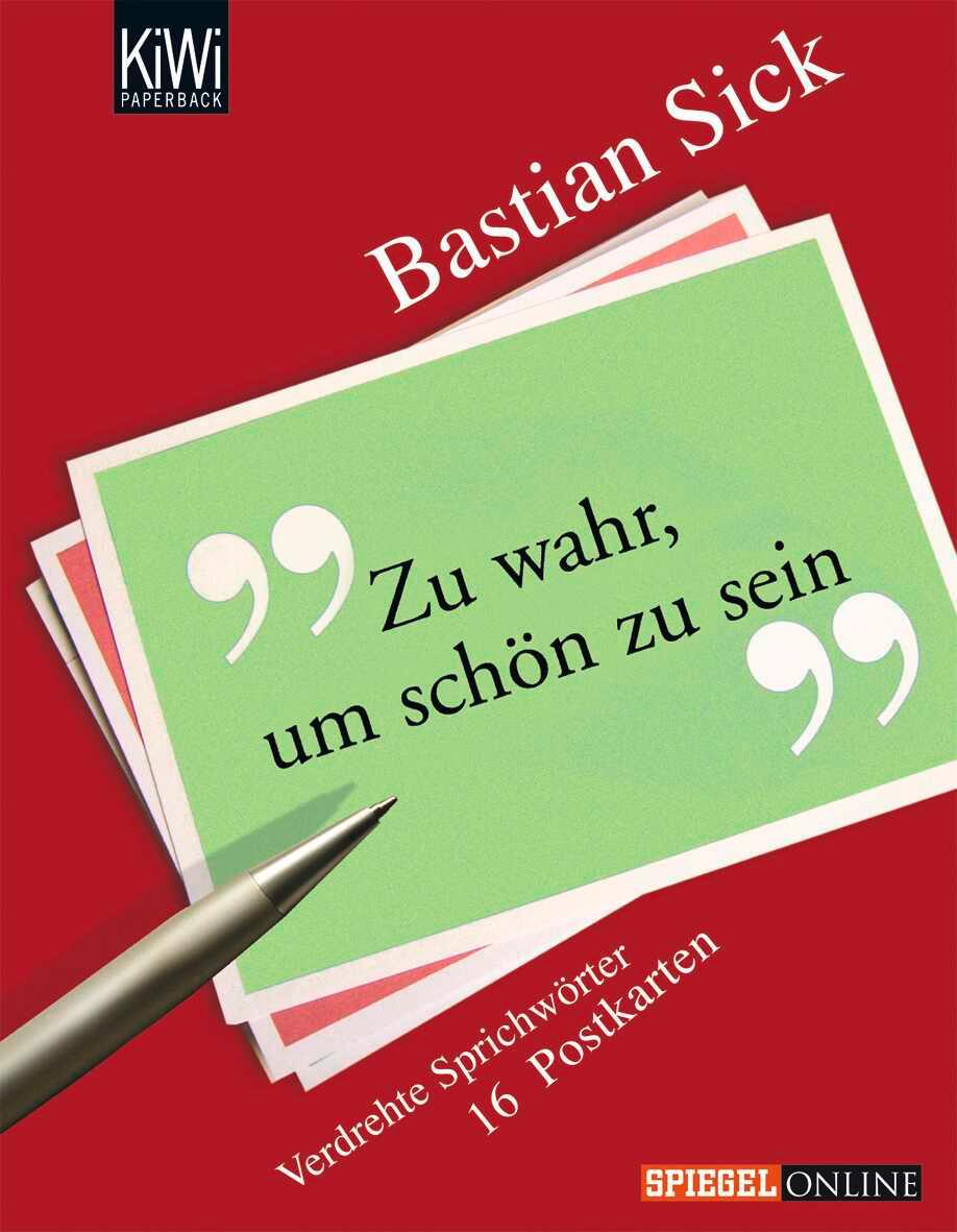 Vorderes Coverbild Zu wahr, um schön zu sein. 16 Postkarten