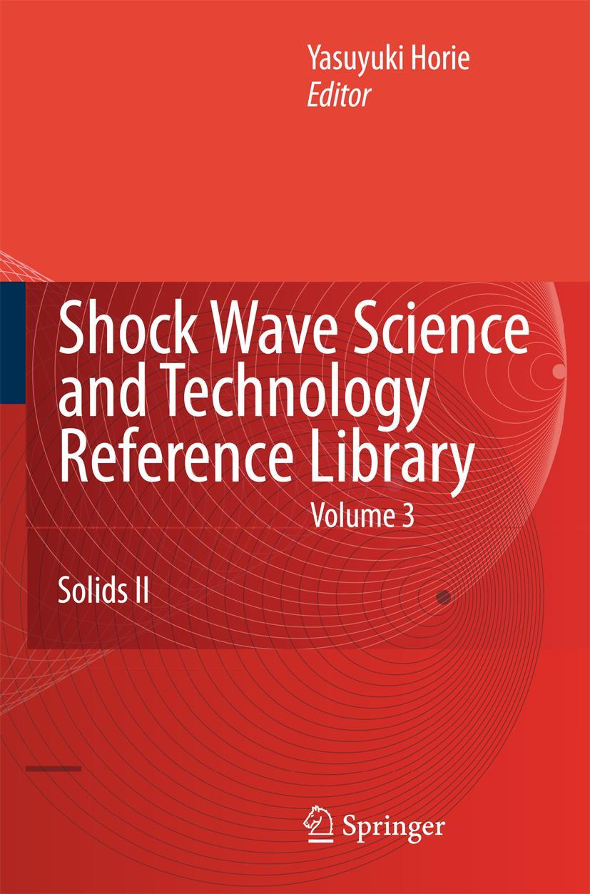 Vorderes Coverbild Shock Wave Science and Technology Reference Library, Vol. 3