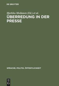 Vorderes Coverbild Überredung in der Presse