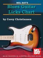 Vorderes Coverbild Blues Guitar Licks Chart
