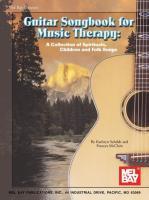 Vorderes Coverbild Guitar Songbook for Music Therapy