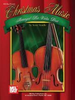 Vorderes Coverbild Christmas Music Arranged for Violin Duet