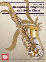 Vorderes Coverbild Saxophone Fingering and Scale Chart