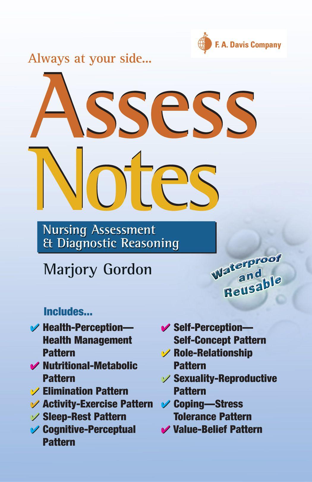 Vorderes Coverbild Assess Notes