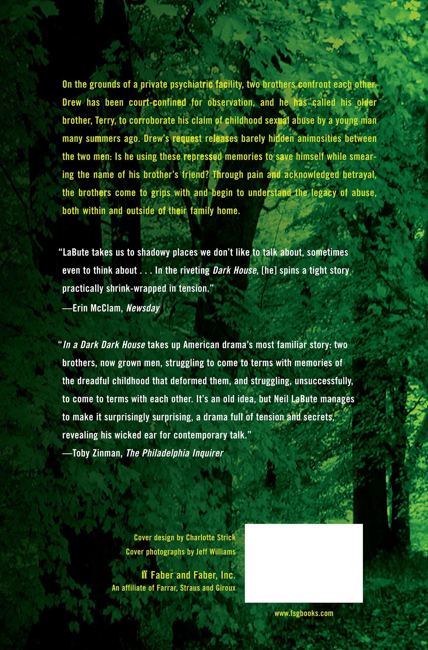 Rückseitencover In a Dark Dark House