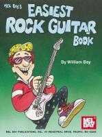 Vorderes Coverbild Easiest Rock Guitar Book