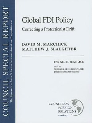 Vorderes Coverbild Global FDI Policy