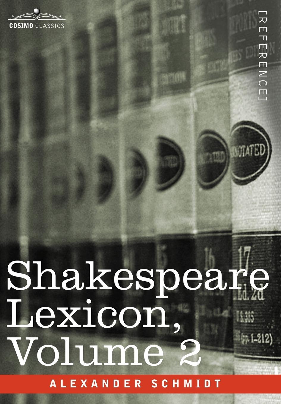 Vorderes Coverbild Shakespeare Lexicon, Vol. 2