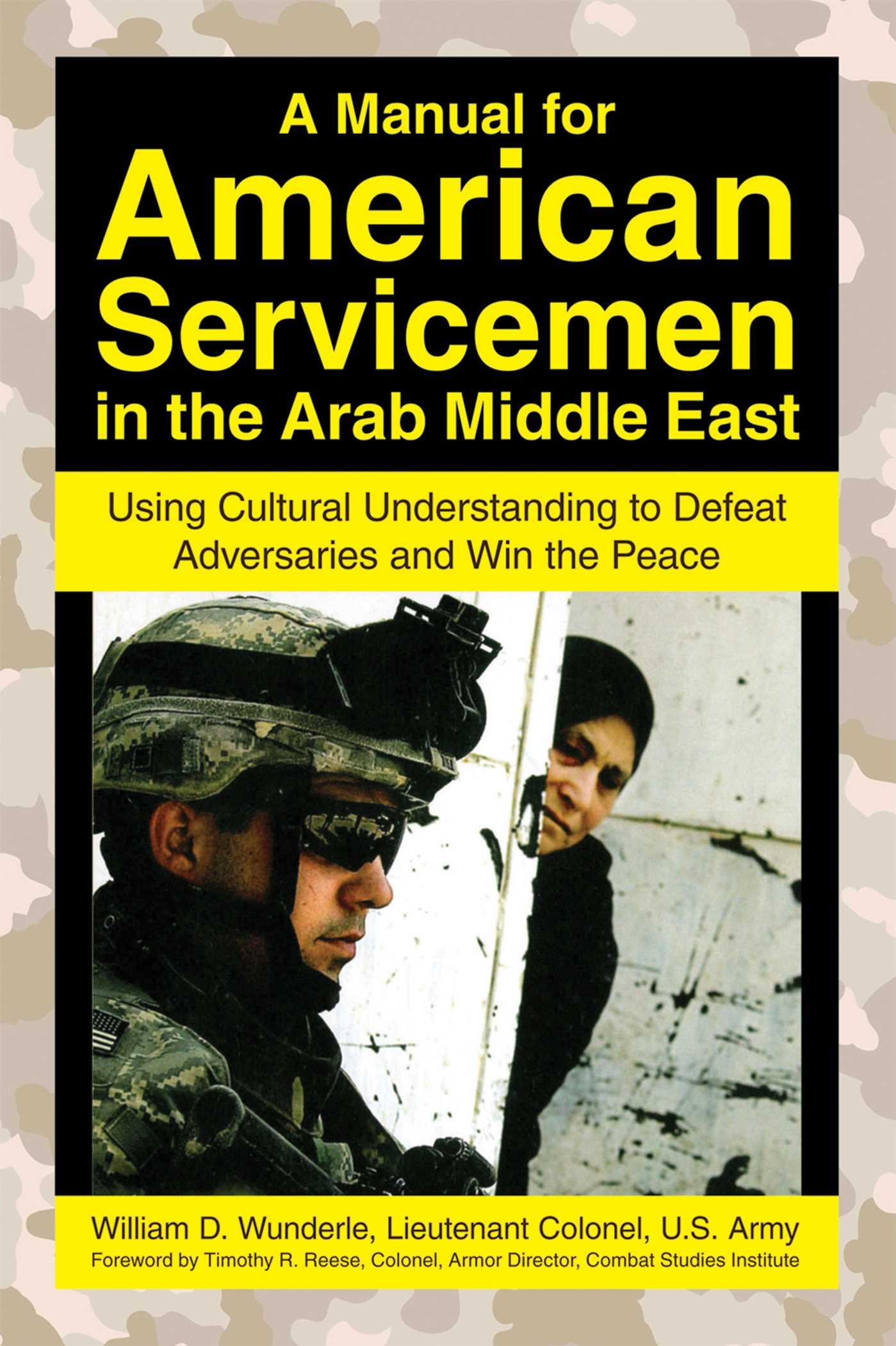 Vorderes Coverbild A Manual for American Servicemen in the Arab Middle East