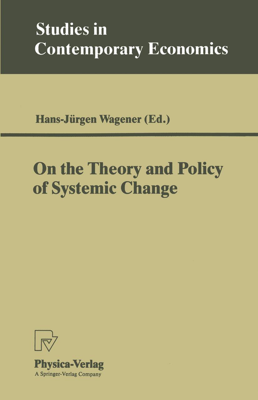 Vorderes Coverbild On the Theory and Policy of Systemic Change
