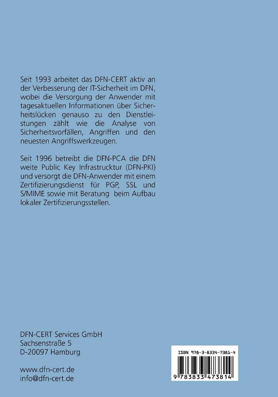 Rückseitencover Sicherheit in vernetzten Systemen