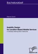 Vorderes Coverbild Usability Design for Location Based Mobile Services