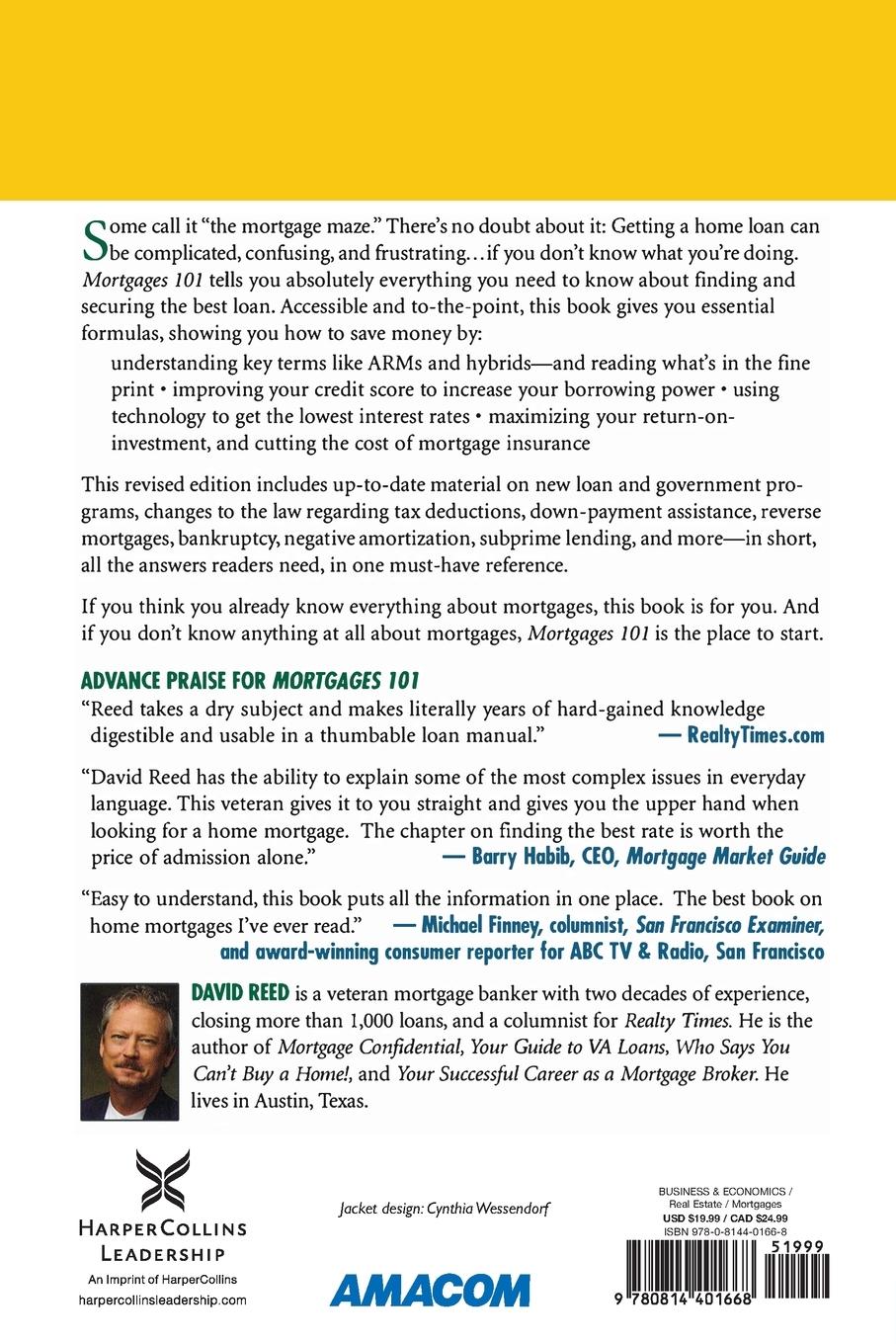 Rückseitencover The Mortgages 101