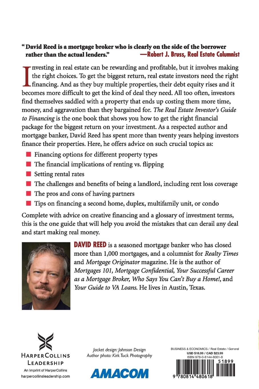 Rückseitencover The Real Estate Investor's Guide to Financing