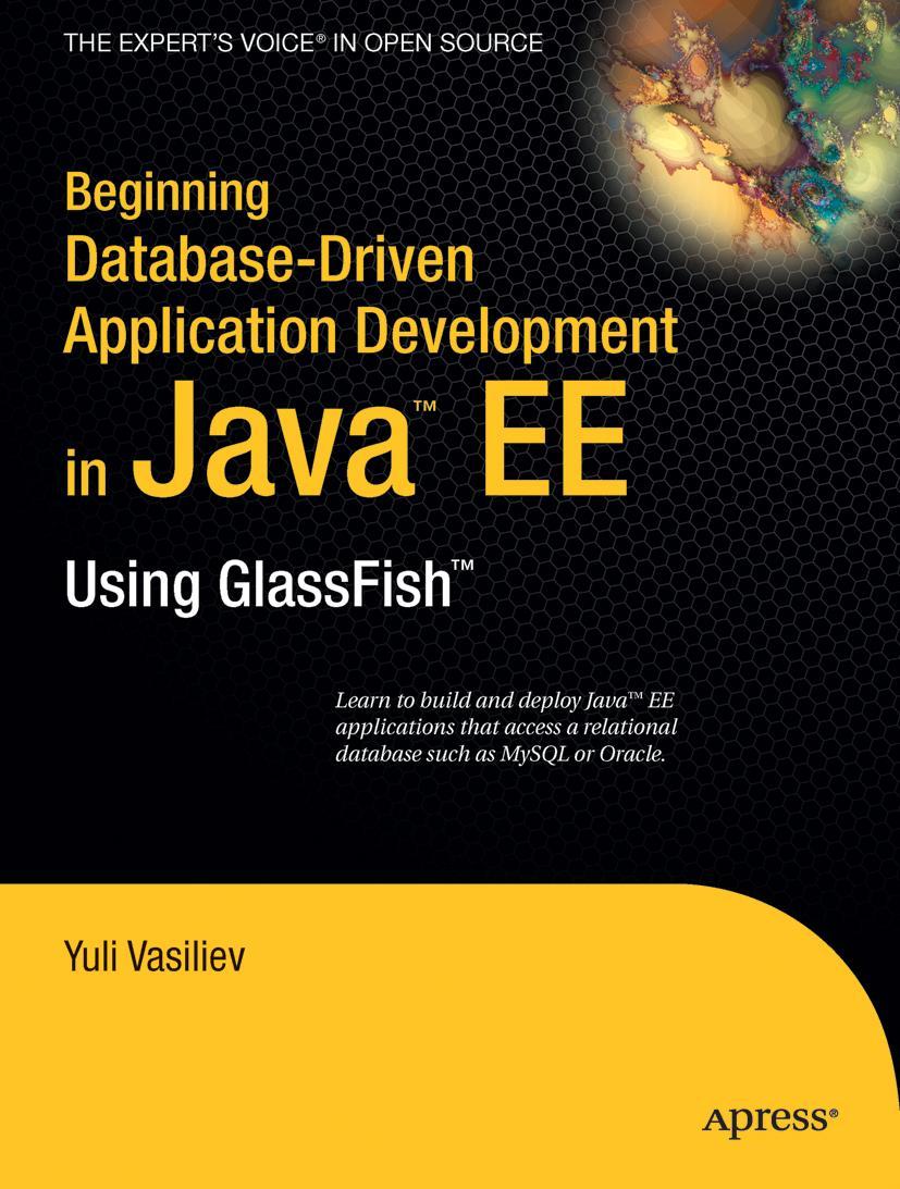 Vorderes Coverbild Beginning Database-Driven Application Development in Java EE