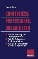 Vorderes Coverbild Konferenzen Professionell Organisieren