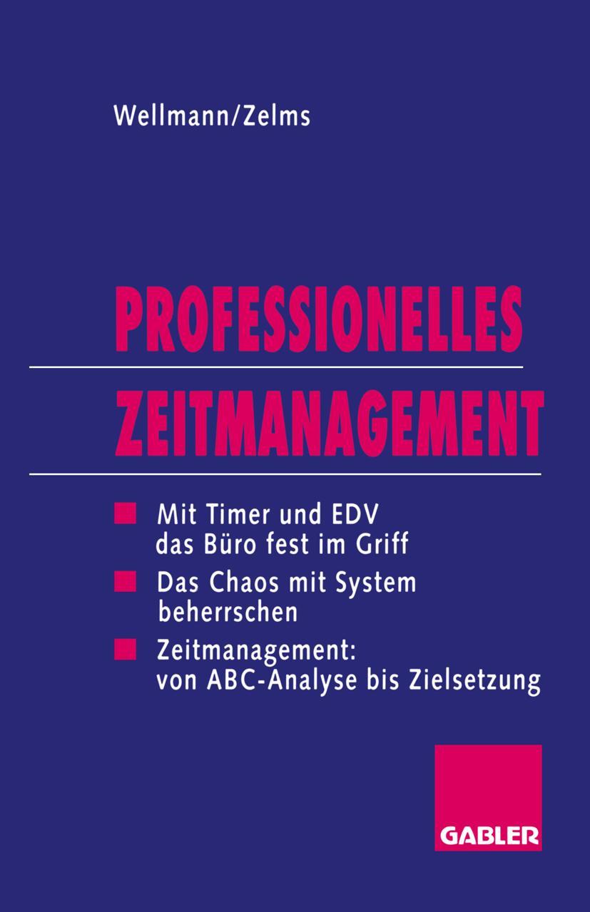 Vorderes Coverbild Professionelles Zeitmanagement
