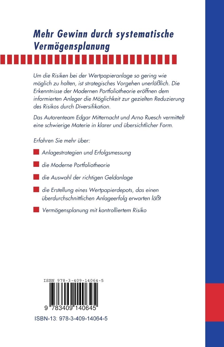 Rückseitencover Mehr Gewinn durch systematische Vermögensplanung