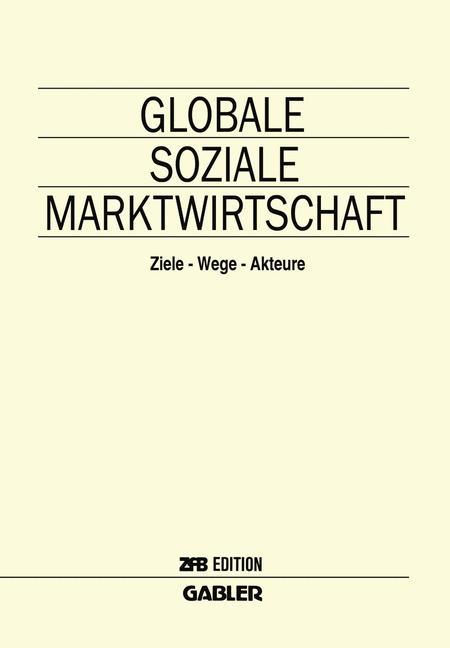 Vorderes Coverbild Globale Soziale Marktwirtschaft