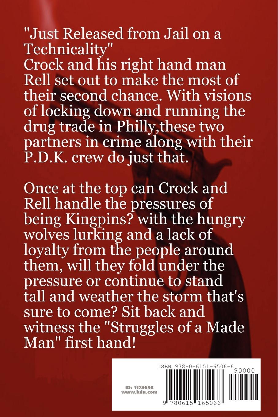 Rückseitencover Struggles of a made man