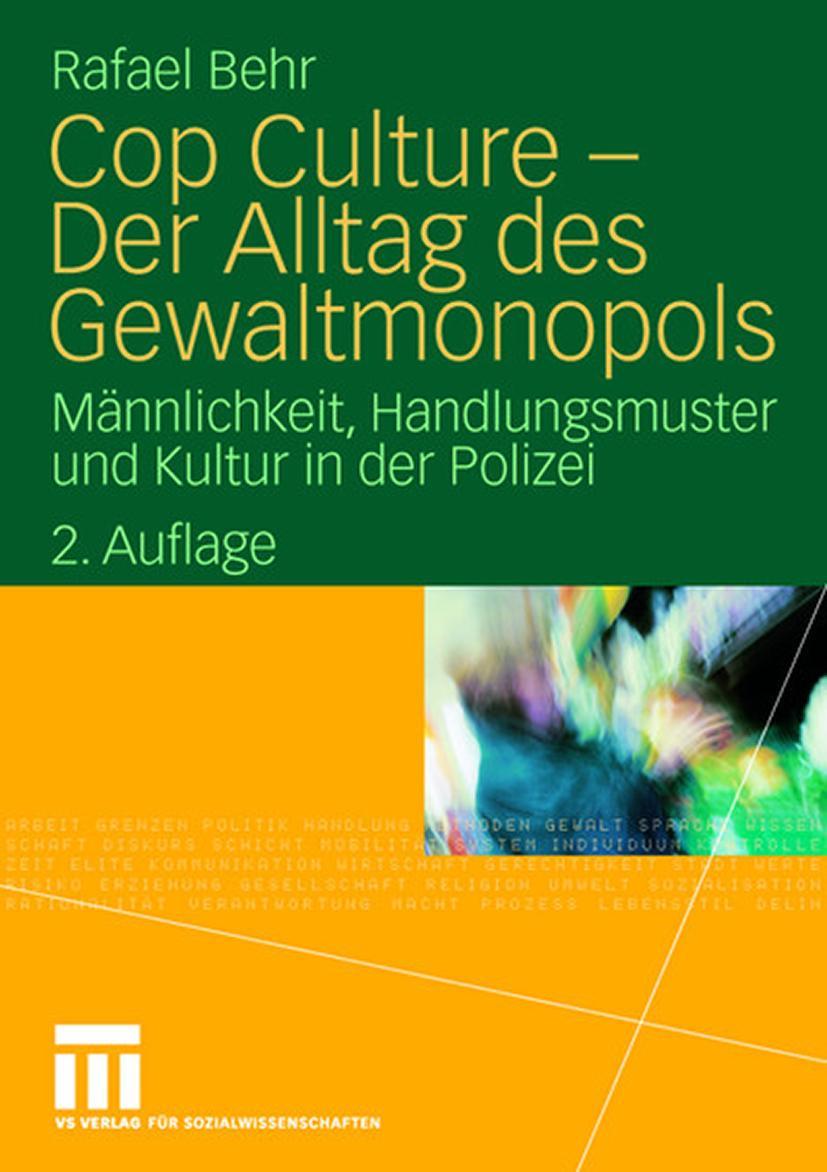 Vorderes Coverbild Cop Culture - Der Alltag des Gewaltmonopols