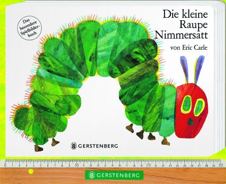 Beispielinhalt (Bild) Die kleine Raupe Nimmersatt