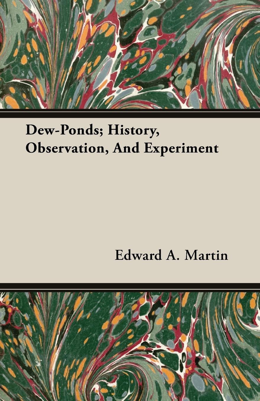 Vorderes Coverbild Dew-Ponds; History, Observation, And Experiment