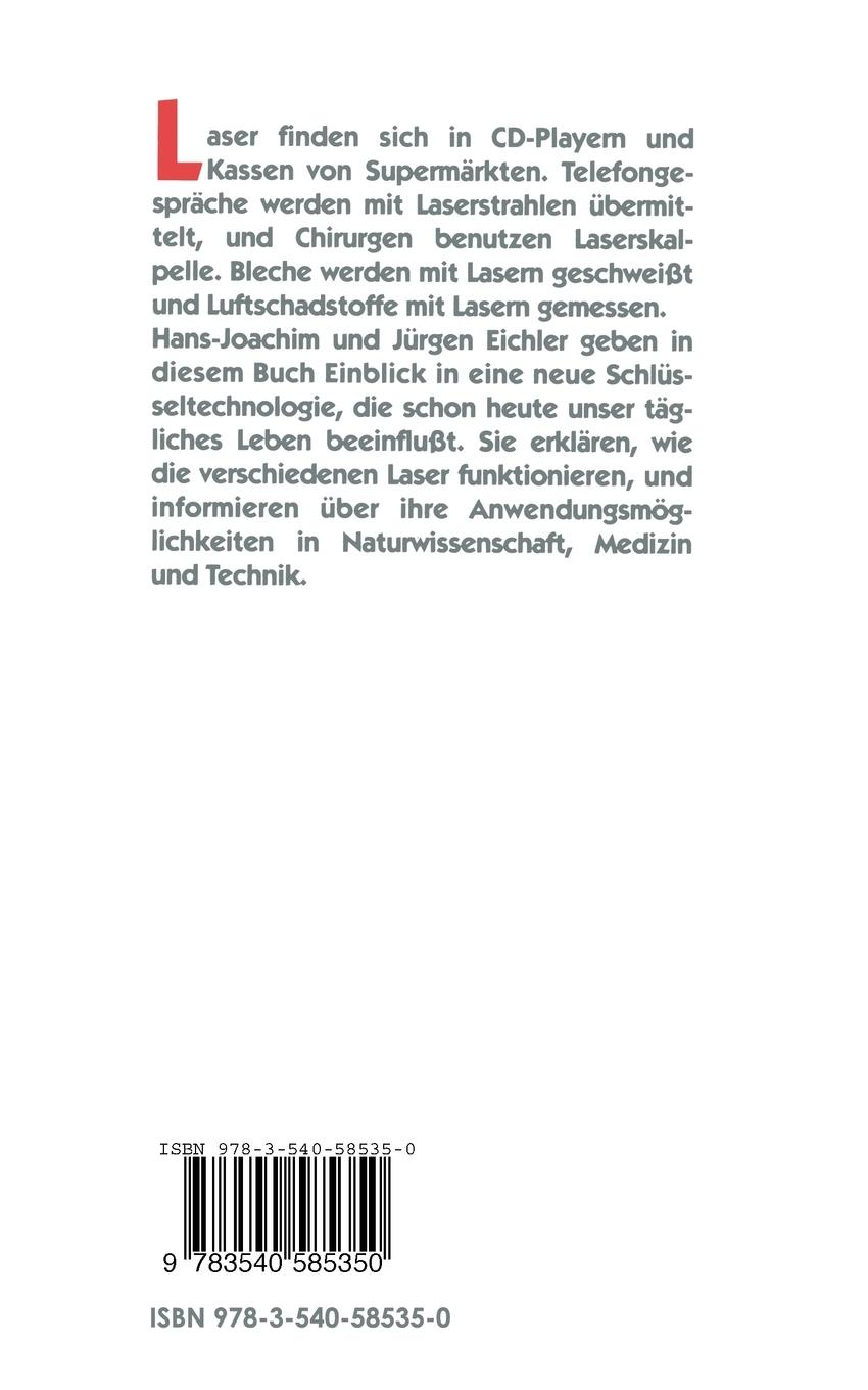 Rückseitencover Laser