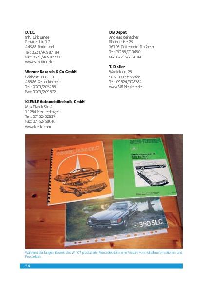 Beispielinhalt (Bild) Praxisratgeber Klassikerkauf Mercedes Benz 280-560 SL & SLC (R/C 107)