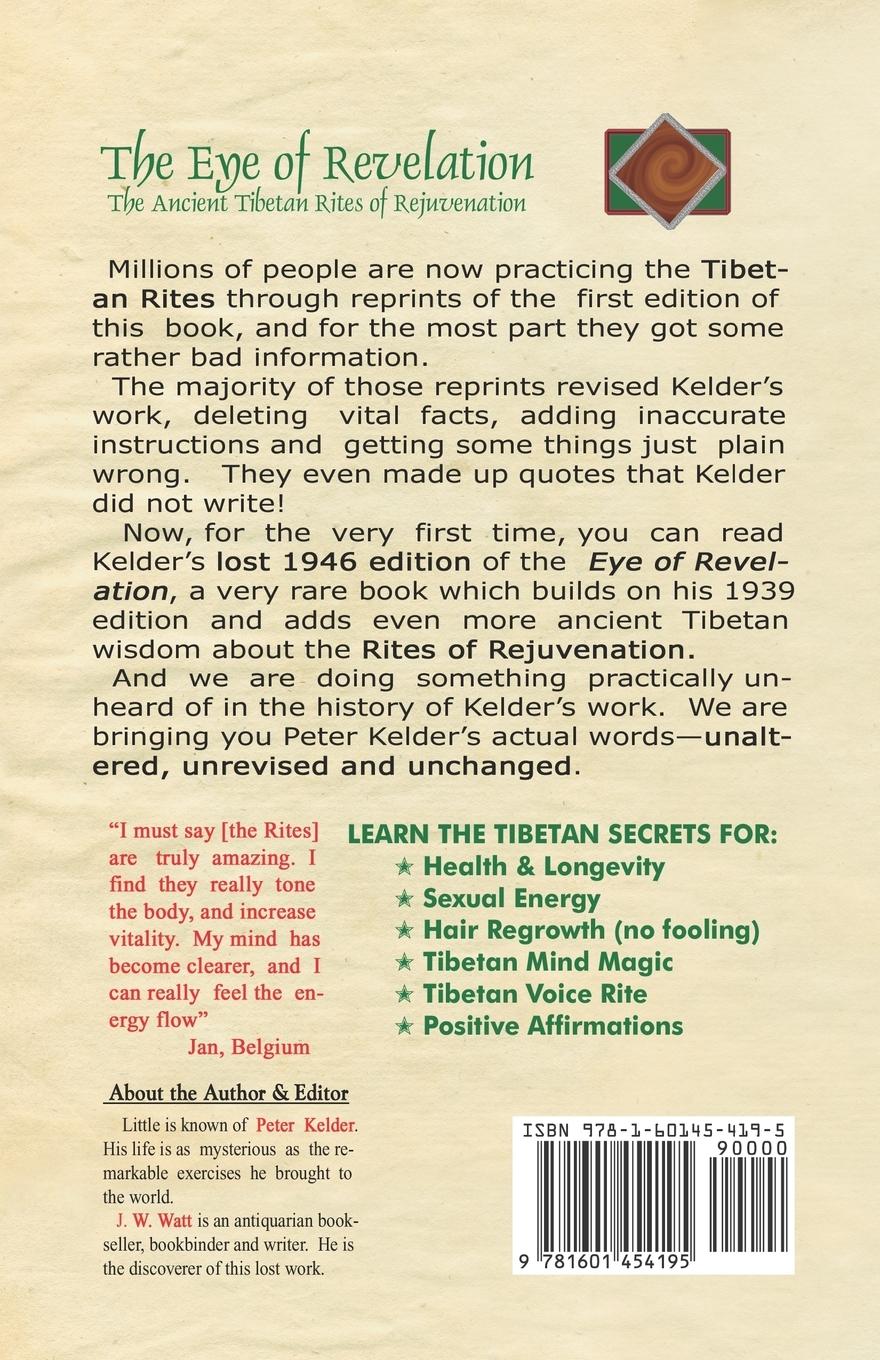 Rückseitencover THE EYE OF REVELATION