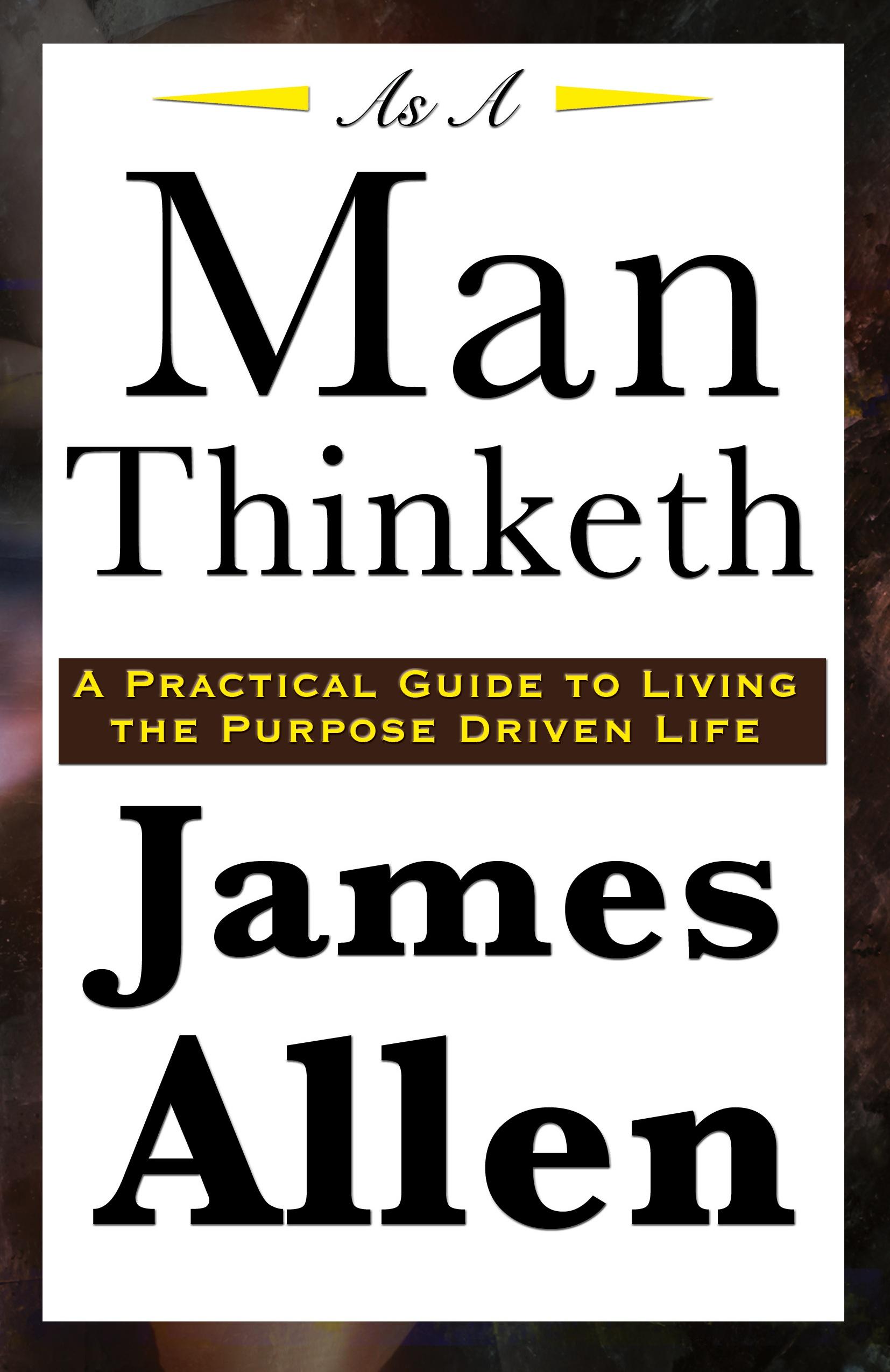 Vorderes Coverbild As A Man Thinketh