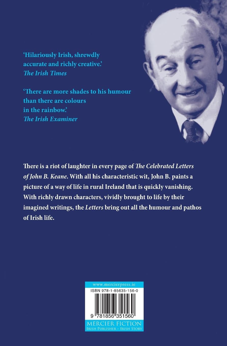 Rückseitencover Celebrated Letters of John B. Keane Vol. 1