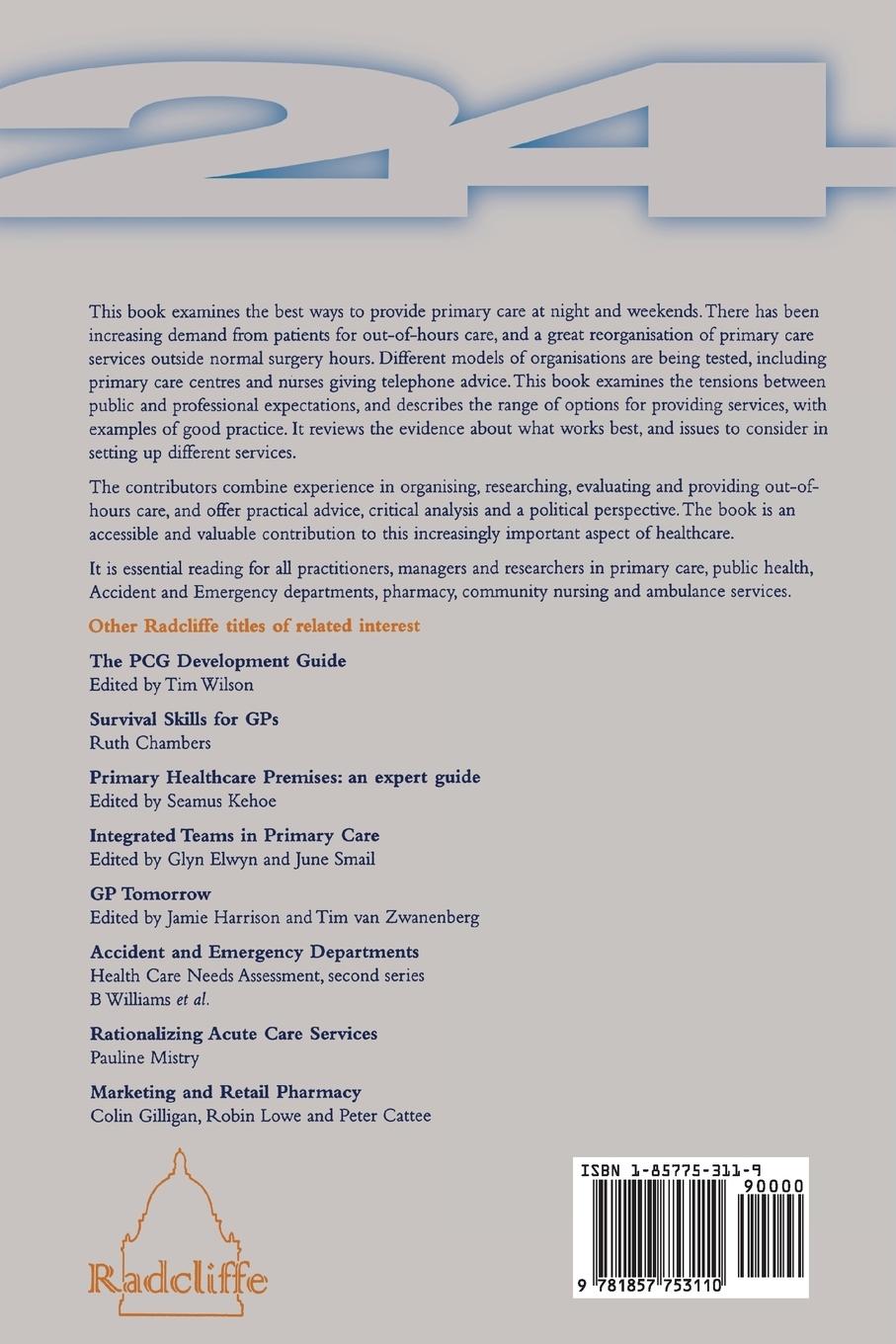 Rückseitencover 24 Hour Primary Care