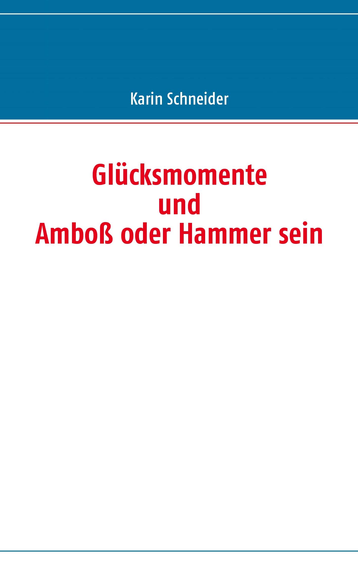 Vorderes Coverbild Glücksmomente