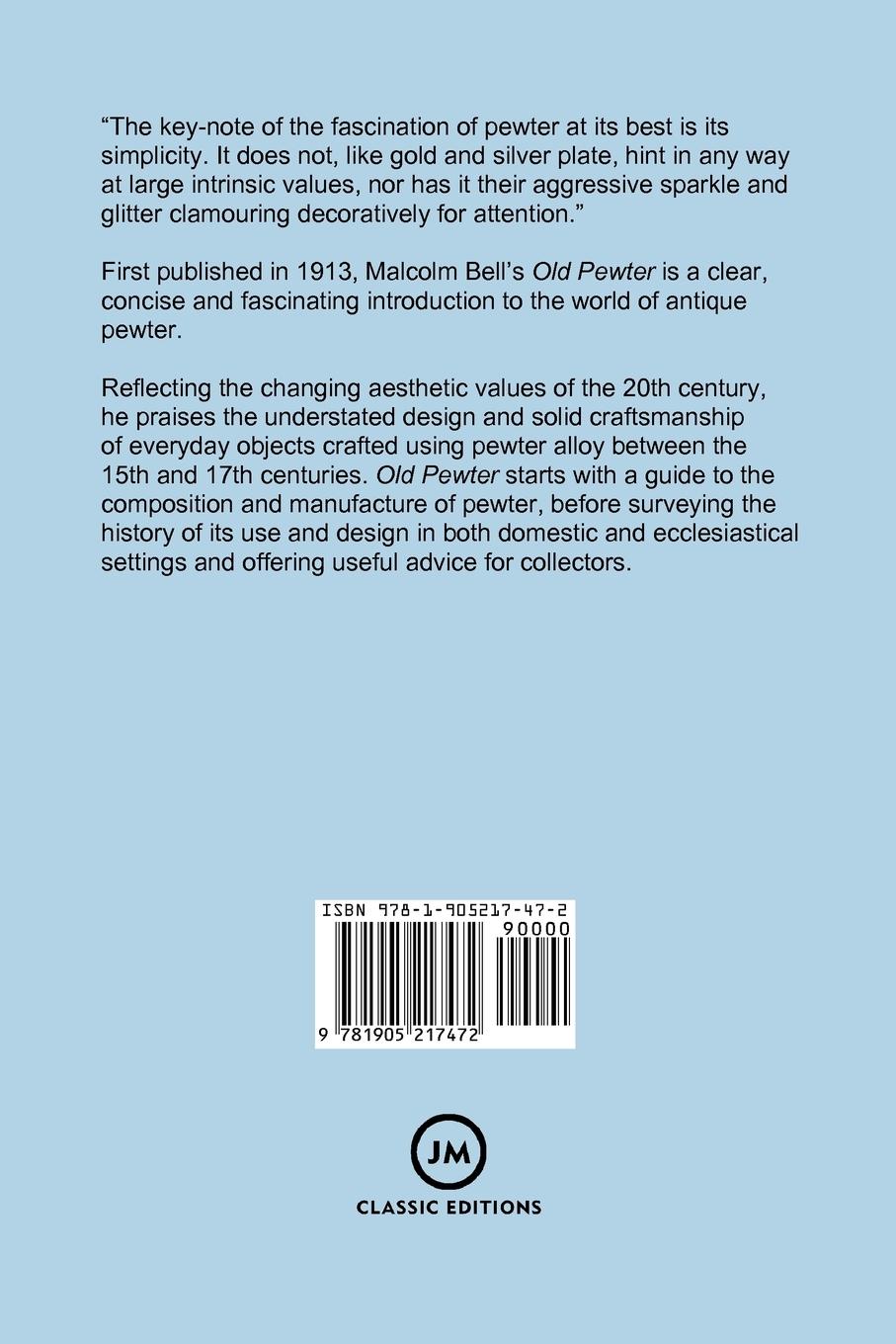 Rückseitencover Old Pewter