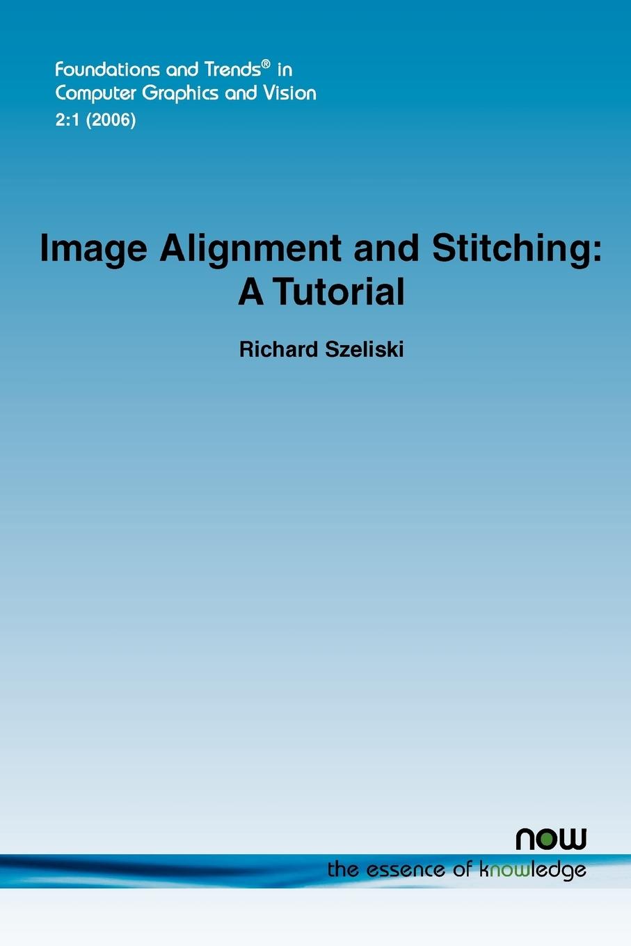 Vorderes Coverbild Image Alignment and Stitching