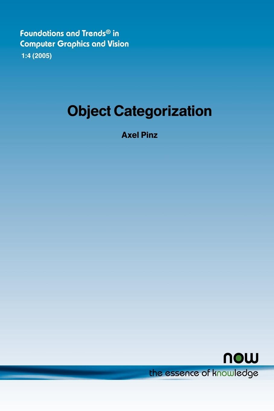 Vorderes Coverbild Object Categorization